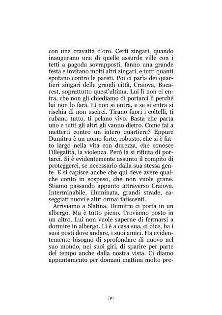 Zingari di merda Antonio Moresco - Il primo amore