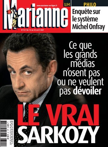 Marianne : Le Vrai Sarkozy - Free