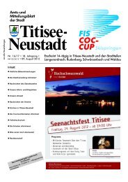 Amtsblatt Nr. 16/17 vom 09.08.2012 - Titisee-Neustadt