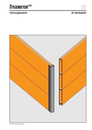 Fahrzeugbauteile AL-Bordwände - Tu-val