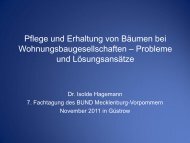 Frau Dr. Hagemann - BUND Landesverband Mecklenburg ...