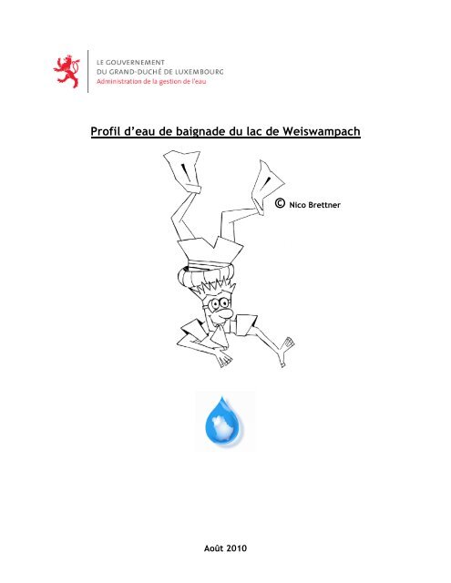Profil d'eau de baignade du Lac de Weiswampach - Administration ...