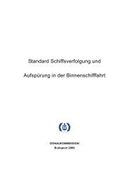 Standard Schiffsverfolgung und Aufspürung in der Binnenschifffahrt