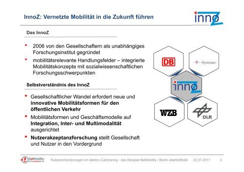 Nutzeranforderungen im elektro-Carsharing - DGfG | Deutsche ...