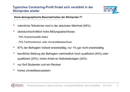 Nutzeranforderungen im elektro-Carsharing - DGfG | Deutsche ...