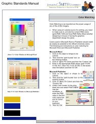 Color Matching - Johnson C. Smith University