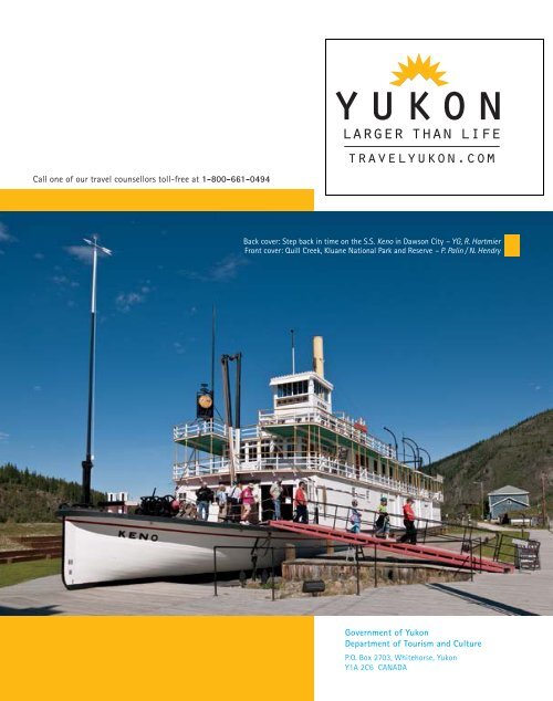 2013 VACATION PLANNER - Travel Yukon