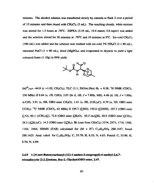 Solution and Solid Phase Synthesis of Unusual a-Amino Acids From