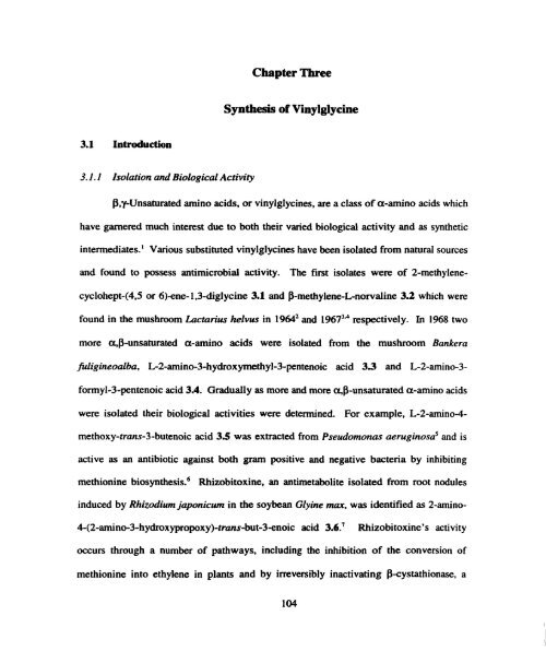 Solution and Solid Phase Synthesis of Unusual a-Amino Acids From