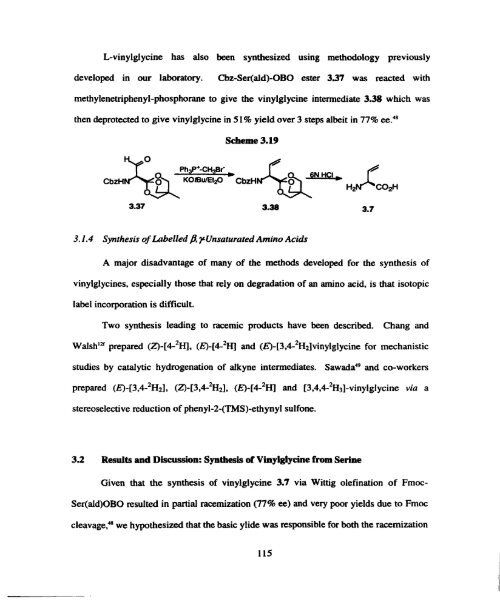 Solution and Solid Phase Synthesis of Unusual a-Amino Acids From