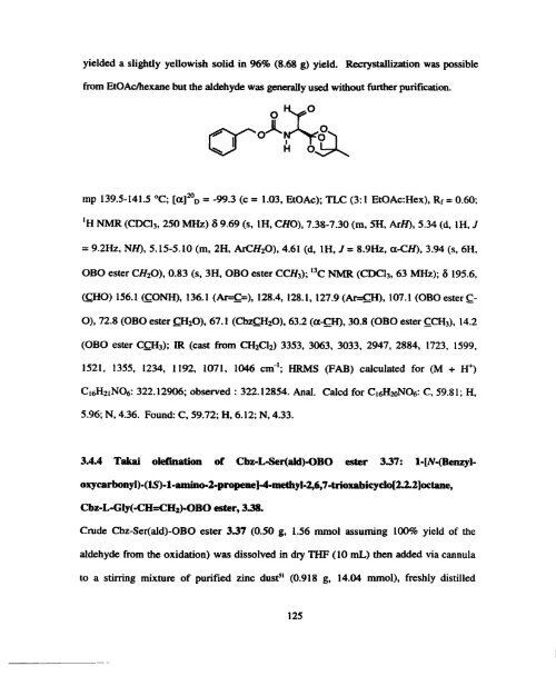 Solution and Solid Phase Synthesis of Unusual a-Amino Acids From