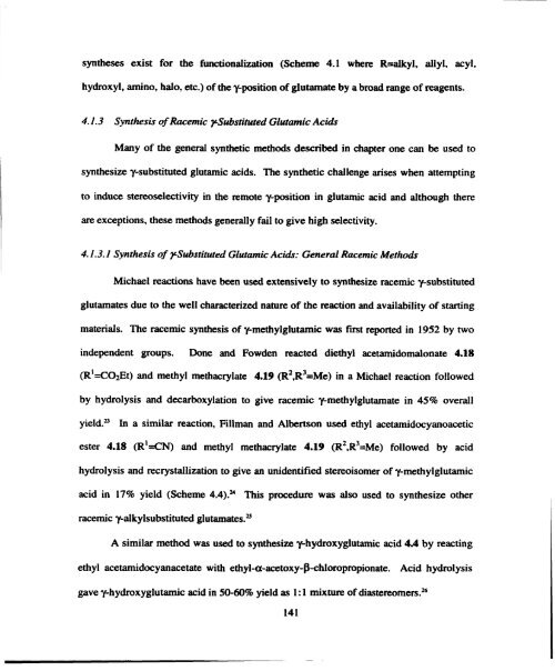 Solution and Solid Phase Synthesis of Unusual a-Amino Acids From