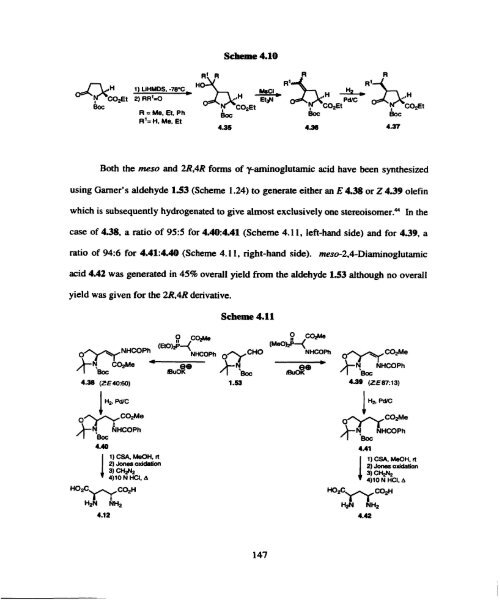 Solution and Solid Phase Synthesis of Unusual a-Amino Acids From