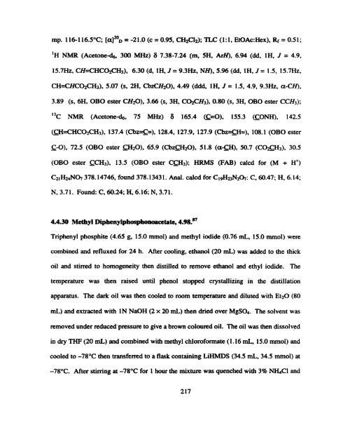 Solution and Solid Phase Synthesis of Unusual a-Amino Acids From