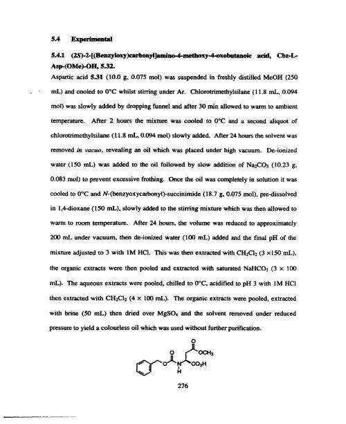 Solution and Solid Phase Synthesis of Unusual a-Amino Acids From