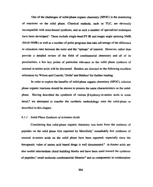 Solution and Solid Phase Synthesis of Unusual a-Amino Acids From