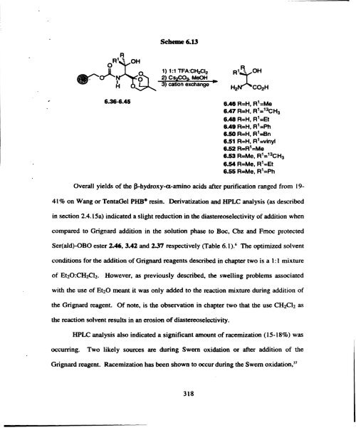 Solution and Solid Phase Synthesis of Unusual a-Amino Acids From