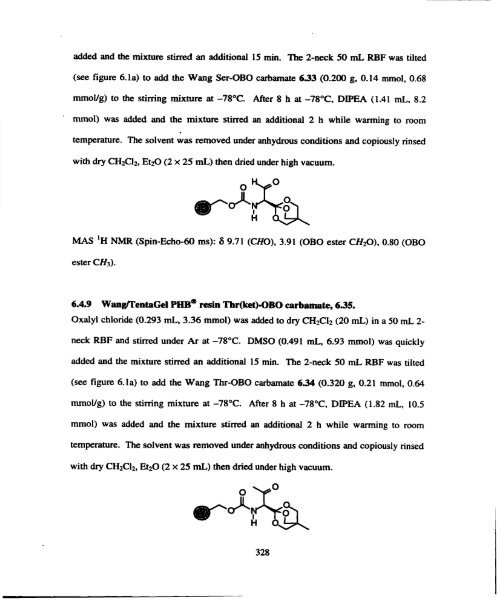 Solution and Solid Phase Synthesis of Unusual a-Amino Acids From