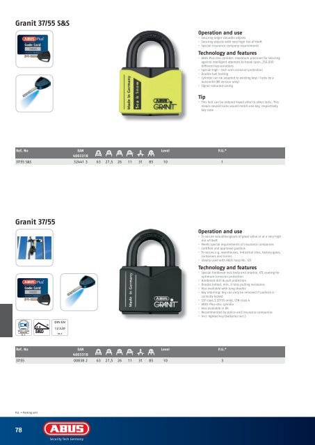 Lock - Abus