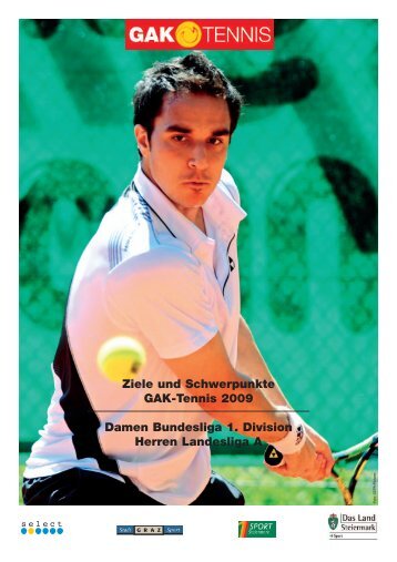 Presseinformation für die Saison 2009 als pdf - GAK-Tennis