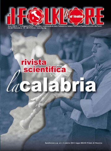 La Calabria - Federazione Italiana Tradizioni Popolari
