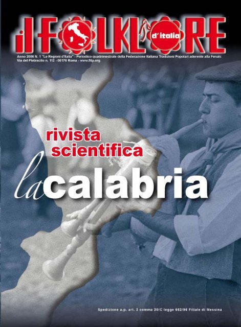 La Calabria - Federazione Italiana Tradizioni Popolari