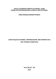 esab curso de psicopedagogia clínica e institucional vânia regina ...