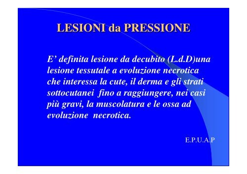 Lesioni da pressione 2010 studenti.pdf - Infermieristica Rimini