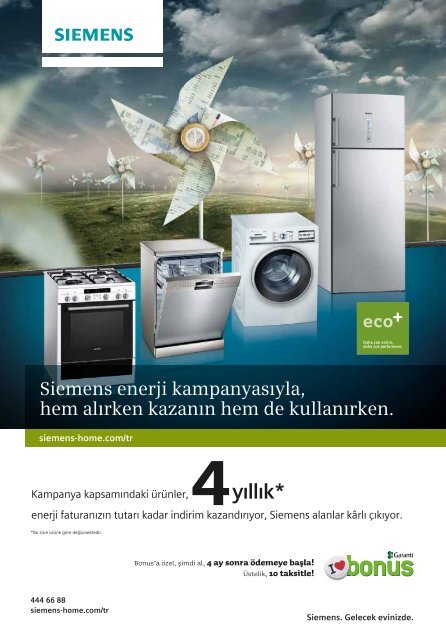 Siemens enerji kampanyasıyla, hem alırken kazanın hem de ...