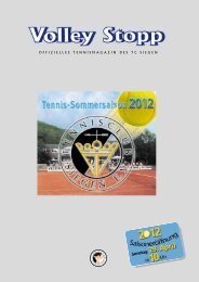 VolleyStopp 2012 - TC Siegen eV