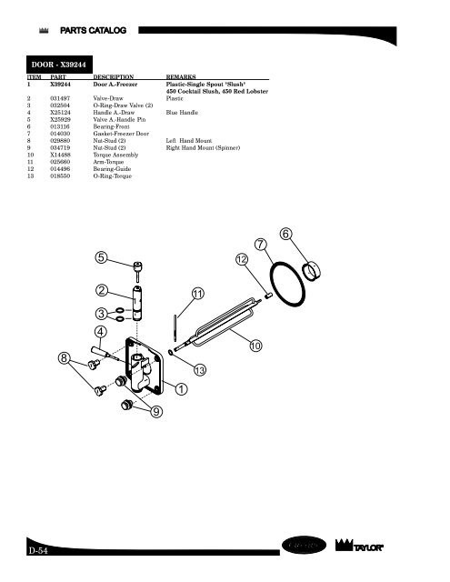 PARTS CATALOG