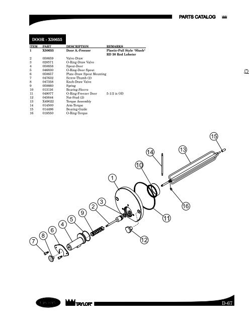 PARTS CATALOG