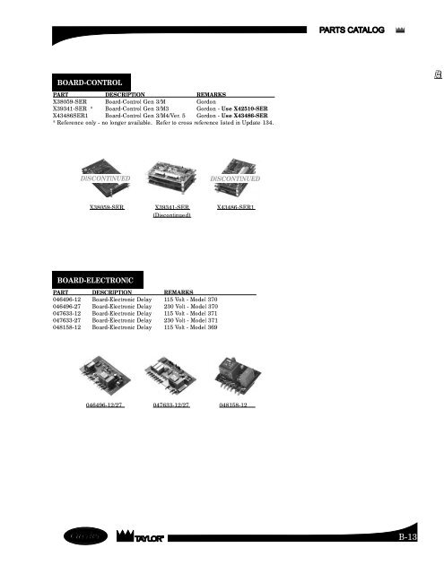 PARTS CATALOG