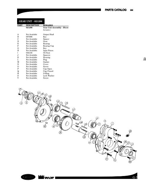 PARTS CATALOG