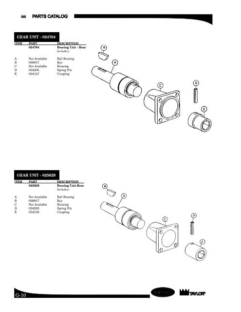 PARTS CATALOG