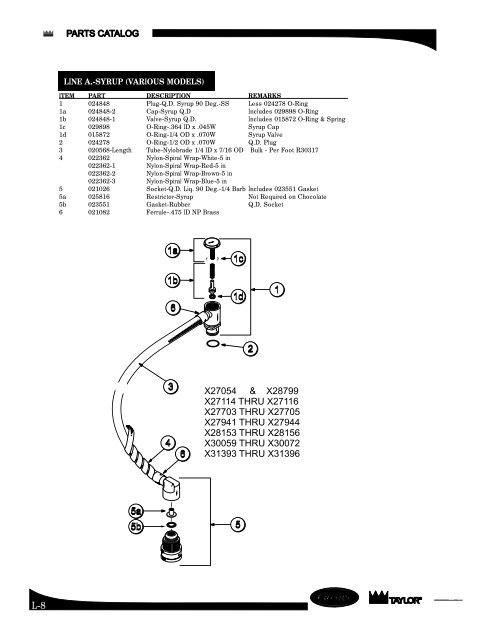 PARTS CATALOG