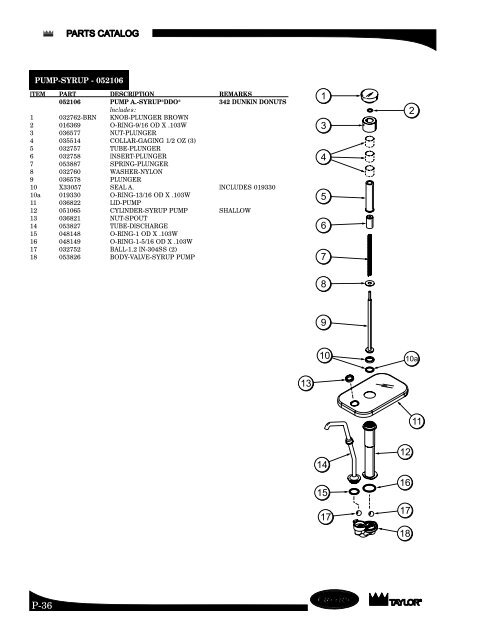 PARTS CATALOG