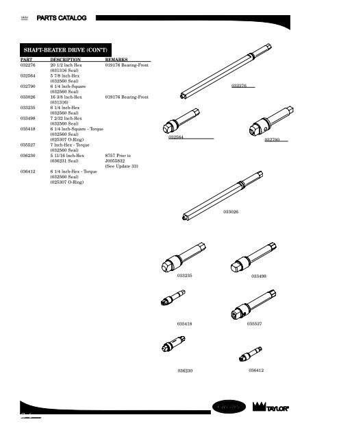 PARTS CATALOG