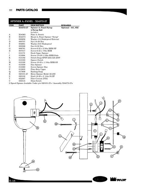 PARTS CATALOG