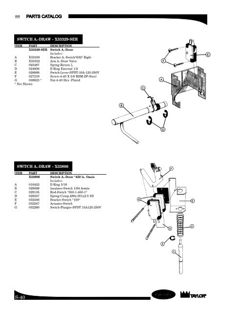 PARTS CATALOG