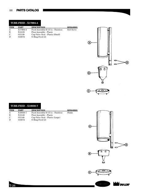 PARTS CATALOG