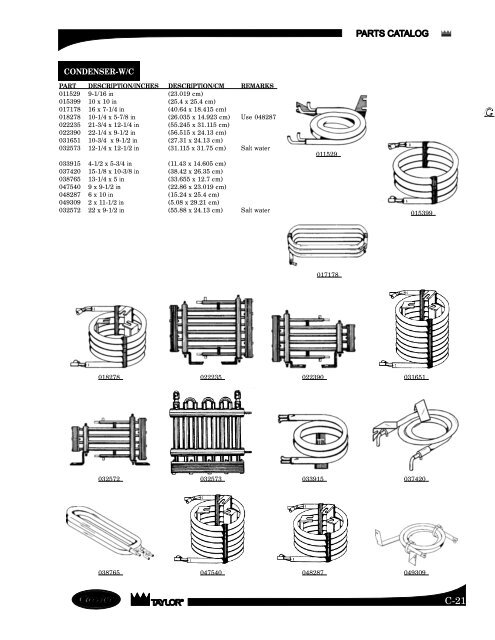 PARTS CATALOG