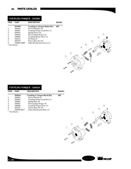 PARTS CATALOG