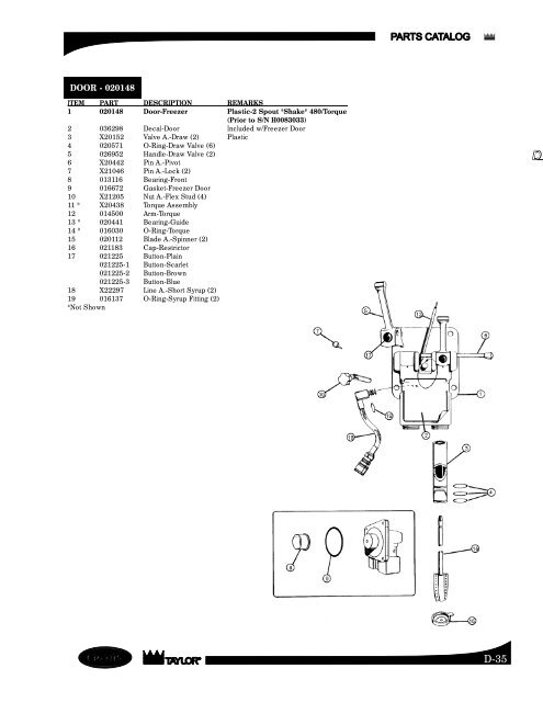 PARTS CATALOG