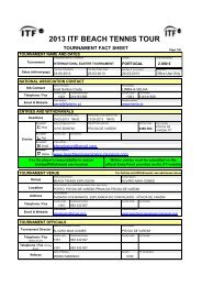 Fact sheet - ITF