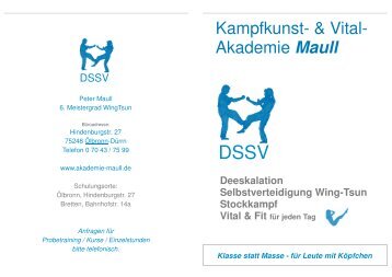 DSSV komplett - und Vital-Akademie Maull