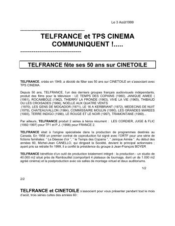 Télécharger le document - Telfrance