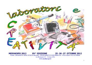 mediaexpo 2012 xv^ edizione 25 - Istituto Comprensivo di Trescore ...