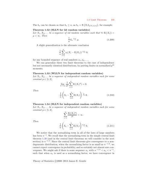 Theory of Statistics - George Mason University