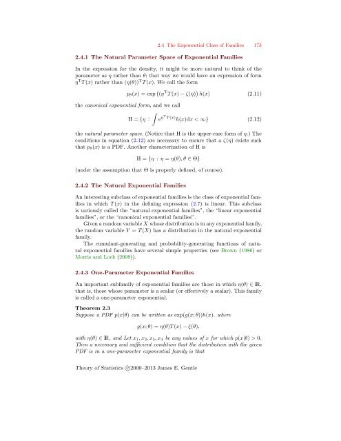 Theory of Statistics - George Mason University